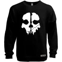 Свитшот без начеса CoD Ghosts (Skull)