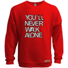 Світшот без начосу You'll Never Walk Alone