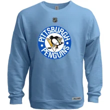 Свитшот без начеса Pittsburgh Penguins с эмблемой в синем круге