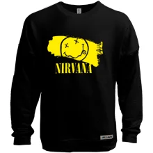 Свитшот без начеса NIRVANA Painted Smile