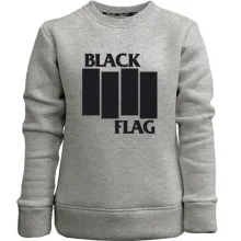 Детский свитшот без начеса Black Flag