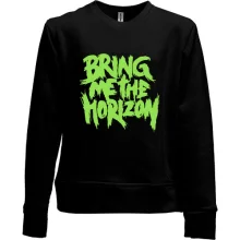 Дитячий світшот без начосу Bring me the horizon green