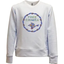 Детский свитшот без начеса Free Crimea
