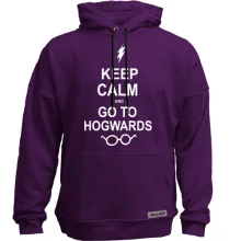 Худі без начосу Keep calm and go Hogwards