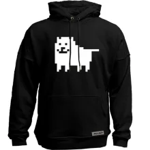 Худи без начеса Undertale game dog