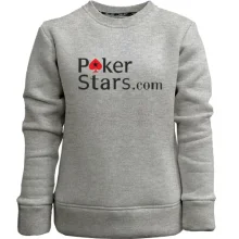 Детский свитшот без начеса Poker Stars.com