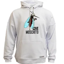Худи без начеса Love Moschito