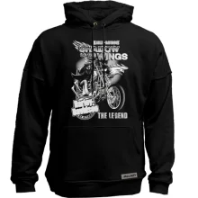 Худи без начеса HD Shadow of the wings