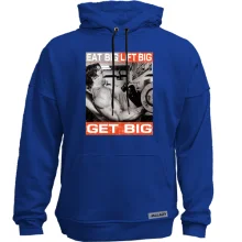 Худи без начеса с Шварценеггером "Get Big"