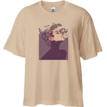 Футболка Oversize із зображенням Леді