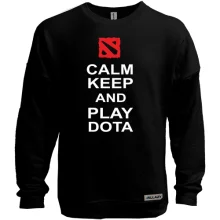 Свитшот без начеса Play DOTA