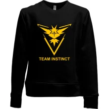 Детский свитшот без начеса Pokemon Go Team Instinct