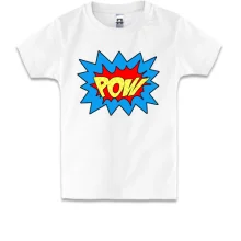 Детская футболка POW!