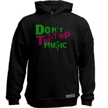 Худи без начеса Dont stop the music
