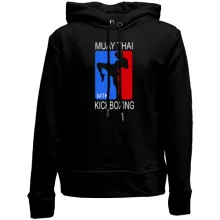 Детское худи без начеса Muay Thai Kickboxing