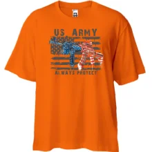 Футболка Oversize с M16 "US Army"