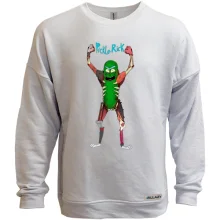 Свитшот без начеса Pickle Rick (3)