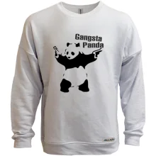 Світшот без начосу Gangsta Panda