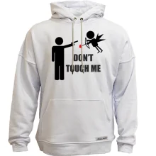 Худи без начеса Don't touch me 2