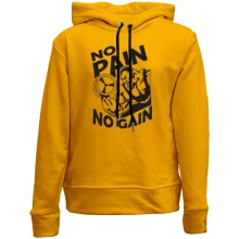 Дитяче худі без начосу з бодібілдером «No pain no gain»