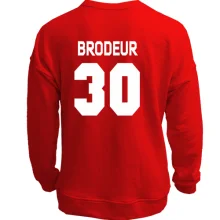 Свитшот без начеса Martin Brodeur