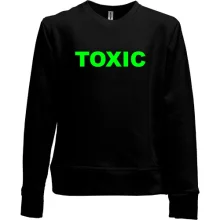 Детский свитшот без начеса TOXIC
