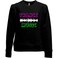 Детский свитшот без начеса Trance music
