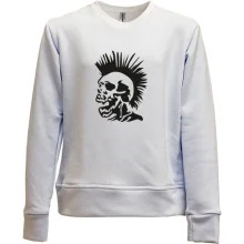 Детский свитшот без начеса Punk's not Dead