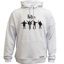 Худи без начеса с силуэтами The Beatles в стиле Help!