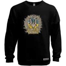 Світшот без начосу Glory to Ukraine (з патронами)