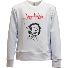 Детский свитшот без начеса Jimi Hendrix