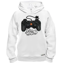 Худі BASE з джойстиком і написом Play with me!