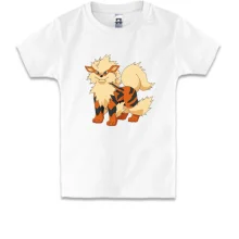 Детская футболка с покемоном Арканайн (Arcanine)