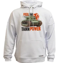 Худі без начосу WOT - Feel the tank power