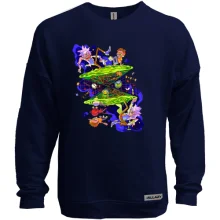 Свитшот без начеса Rick and Morty Арт (2)