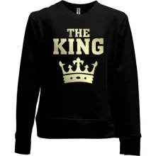 Детский свитшот без начеса The King