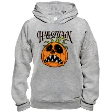 Худи BASE с расстроенной тыквой и надписью Halloween