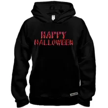 Худи BASE с кровавой надписью Happy Halloween