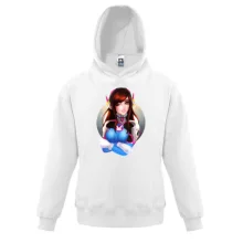 Детская толстовка Overwatch d.va