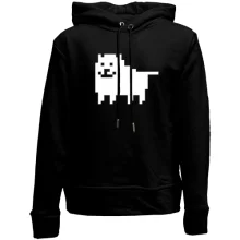 Детское худи без начеса Undertale game dog