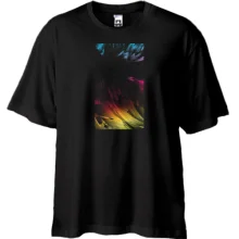 Футболка Oversize с абстрактным принтом