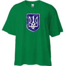 Футболка Oversize з Тризубом (арт)
