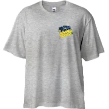 Футболка Oversize с флагом в виде цветов