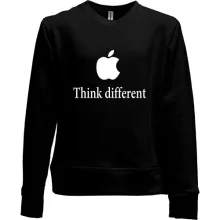 Дитячий світшот без начосу Think different