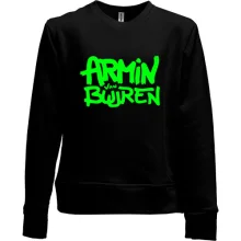 Детский свитшот без начеса Armin Van Buuren (графити)