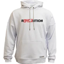 Худи без начеса с надписью REVOLUTION LOVE (2)