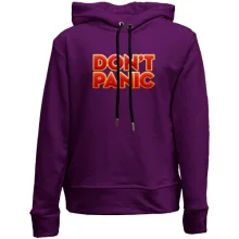 Детское худи без начеса don't panic