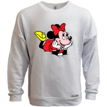 Свитшот без начеса Minie Mouse мечтает