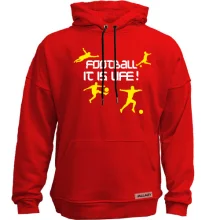 Худи без начеса Football it is live!