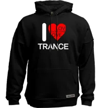 Худи без начеса I Love Trance